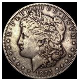 1893 Morgan Silver Dollar LIGHTLY CIRCULATED