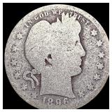 1896-O Barber Quarter NICELY CIRCULATED