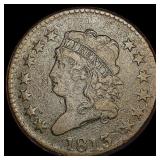 1813 Classic Head Large Cent NICELY CIRCULATED