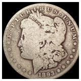 1893 Morgan Silver Dollar NICELY CIRCULATED