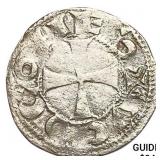 1170-1245 Crusades Silver Denier France CLOSELY UN