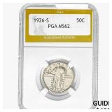 1926-S Standing Liberty Quarter PGA MS62