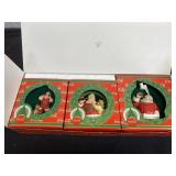 Coca-Cola Trim-A-Tree Santa Ornament Set