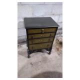 HAND PAINTED CHEST OF DRAWERS 28" TALL X 20" X