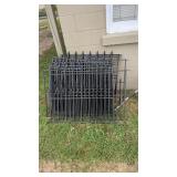 METAL FENCING 27" X 34"