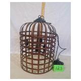 metal cage light fixture