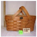 peterboro annv. basket w/lid