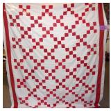 92x76 machine stitch quilt top