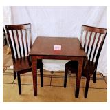 breakfast set (table/2 matching chairs)