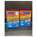 Two Packs Vintage Baseball Cards-Donruss