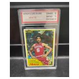 1981-82 Topps Julius Erving Card Graded 10!!