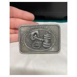 1981 National Auctioneer Association Belt Buckle