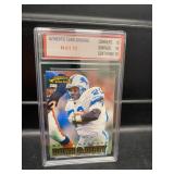 Barry Sanders Down & Dirty Card Graded 10