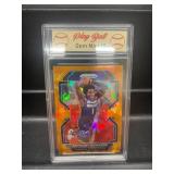 Anthony Edwards Orange Prizm Rookie Card Graded 10