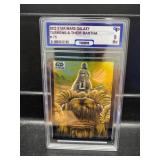 2022 Star Wars Galaxy Tuksen Bantha Card Graded 9