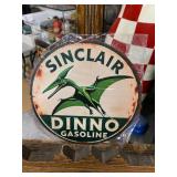 Sinclair DINNO Gas & Oil Roumd Merrao]