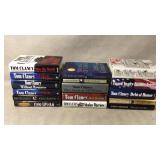 John Grisham, Tom Clancy Hardback Books