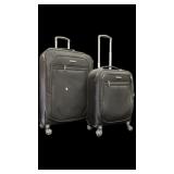 2 pc SAMSONITE Black Spinner Luggage- 21 inch