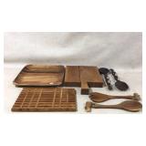 Kona Wooden Serving Tray, Wooden Cutting board