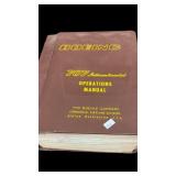 Boeing 707 Operations Manual Commercial Airplane