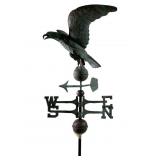 Large 19th C. Copper Eagle Weathervane