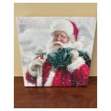 Santa stretched canvas