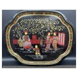 Vintage Oriental Tray by Regal Greeting Cards