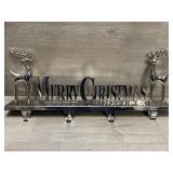 Merry Christmas Stocking Hanger - Holds (4)