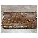 Tooled Leather Wallet