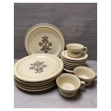 Pfaltzgraff "Village" Dishware - (6) Saucers,