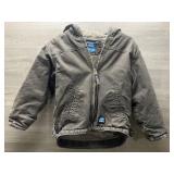 Berne Sherpa Lined Canvas Jacket Youth Small