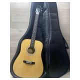 Fender Squire Acoustic Guitar with Case - Needs