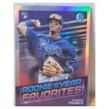 2022 Bowman Chrome Wander Franco Rookie Of The