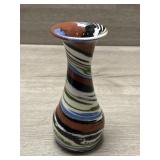 Desert Sand Pottery Swirl 5" Vase