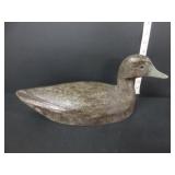 EARLY LAWRENCE DAVIS BLACK DUCK DECOY