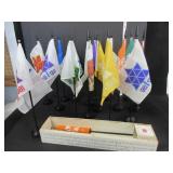 LOT OF OLD MINI SET OF 1867-1967 CENTENNIAL FLAGS