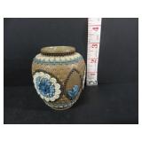 ANTIQUE 1884 STAMPED DOULTON LAMBETH MINI VASE