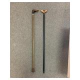 (2) 37 " WALKING CANES