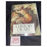 A HISTORY OF ART ILLUSTRATED HARDBACK BOOK