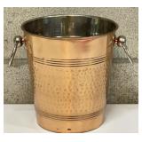 Vtg. Copper Ice Bucket