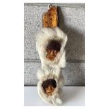 Carved Eskimo Stick