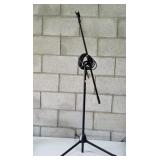 Microphone Stand with Microphones and Cords