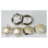 Vintage Clip On Earrings