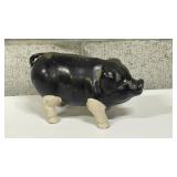 Vtg. Cast Iron Pig