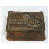 Bronzed Vintage Trinket Box