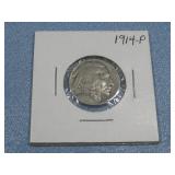 1914-P Buffalo Indian Head Nickel