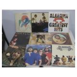 Nine Country Vinyl Record Albums Untested