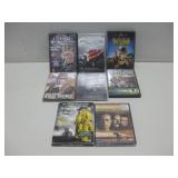 Eight Dvds Western Action Romance