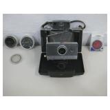 Vtg Polaroid Camera W/Accessories Untested See