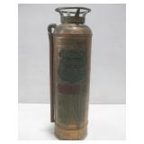 Vtg 24.5"Copper Foamite Fire Extinguisher Untested